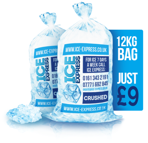 Crushed Ice delivery Manchester and Liverpool